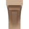 Ekena Millwork 3"W x 6"D x 6"H Classic Rockford Rough Cedar Woodgrain TimberThane Corbel, Primed Tan CORUR03X06X06ROCRCPR - alternate 4